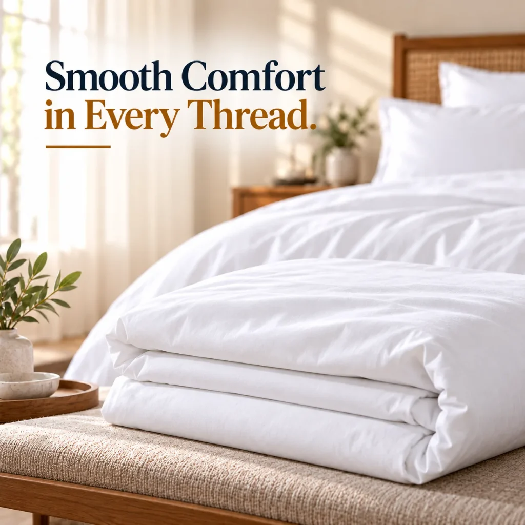 Sofrito Duvet / Comforter Cover 300 TC Plain Percale Cotton Blend - White | 12 - Months Guarantee | Hotel Premium with Easy Care | for Hotels & Bulk Use Sofrito Duvet / Comforter Cover 300 TC Plain Percale Cotton Blend - White | 12 - Months Guarantee | Hotel Premium with Easy Care | duvet / comforter cover