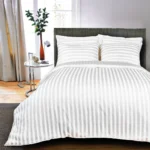 sofrito duvet / comforter cover stripes white