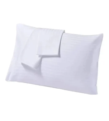 sofrito pillow cover stripes white