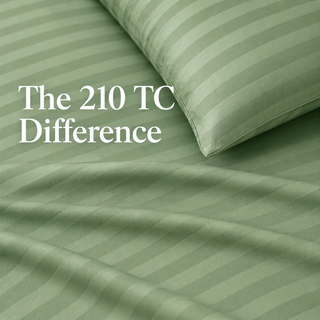 Sofrito 100% Cotton Flat Bedsheet - 210 TC - Striped for Hotels & Bulk Use Sofrito 100% Cotton Flat Bedsheet - 210 TC - Striped 100% cotton bedsheet