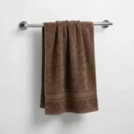 Sofrito 100% Cotton Terry Bath Towel | Divine Brown