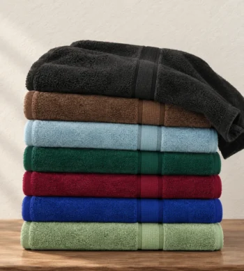 Sofrito 100% Cotton Terry Bath Towel | Divine Series, Spa Quality | 630 GMS Highly Absorbent |