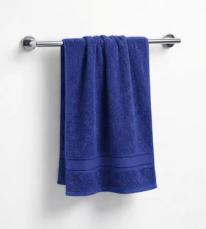 Sofrito 100% Cotton Terry Bath Towel | Divine Series Navy Blue