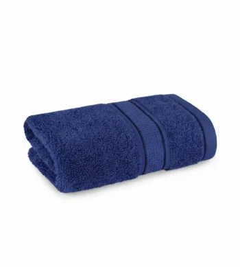 Sofrito 100% Cotton Terry Hand Towel | Divine Series Navy Blue