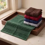 Sofrito 100% Cotton Terry Face Towel | Divine Series, Spa Quality | 50 GMS Highly Absorbent |