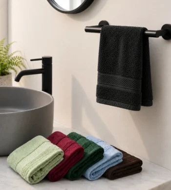 Sofrito 100% Cotton Terry Hand Towel | Divine Series, Spa Quality | Highly Absorbent |