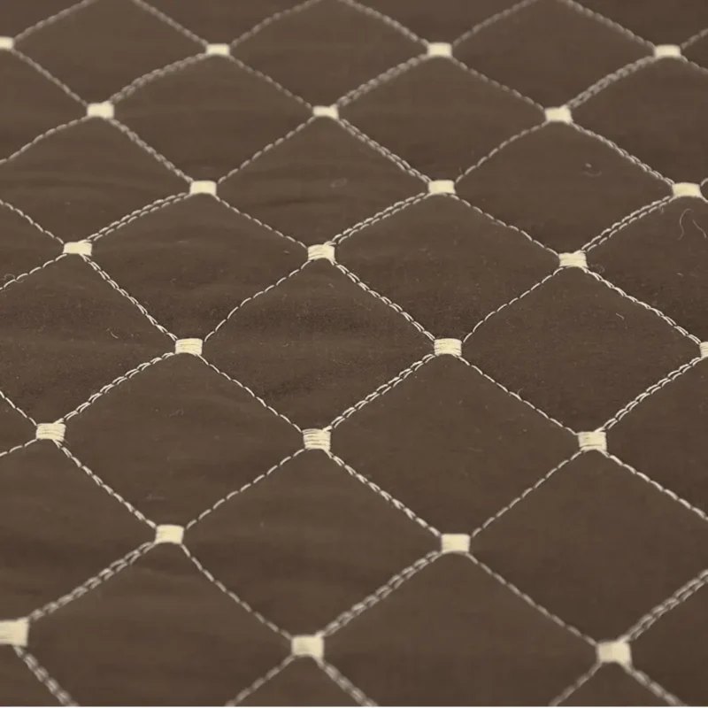 sofrito quilted bed runner Coffee Brown