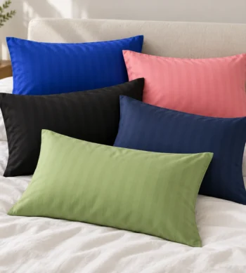 Sofrito 100% Cotton Pillow Cover – 210 TC – Striped