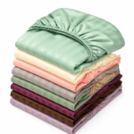 Sofrito Bedsheet (Fitted) Glace Cotton 300 TC - Striped