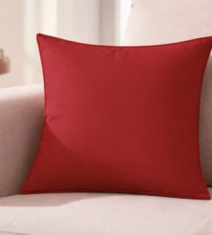 Blackout Cushion Cover Red