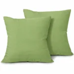 sofrito cushion cover microfiber olive green