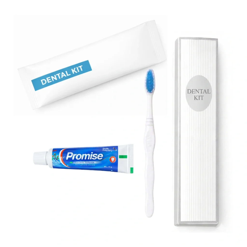 Hotel Dental Kit – Dabur Promise Toothpaste and Toothbrush for Hotels & Bulk Use Hotel Dental Kit with Dabur Promise Toothpaste