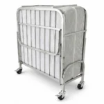Foldable Rollaway Bed Stainless Steel