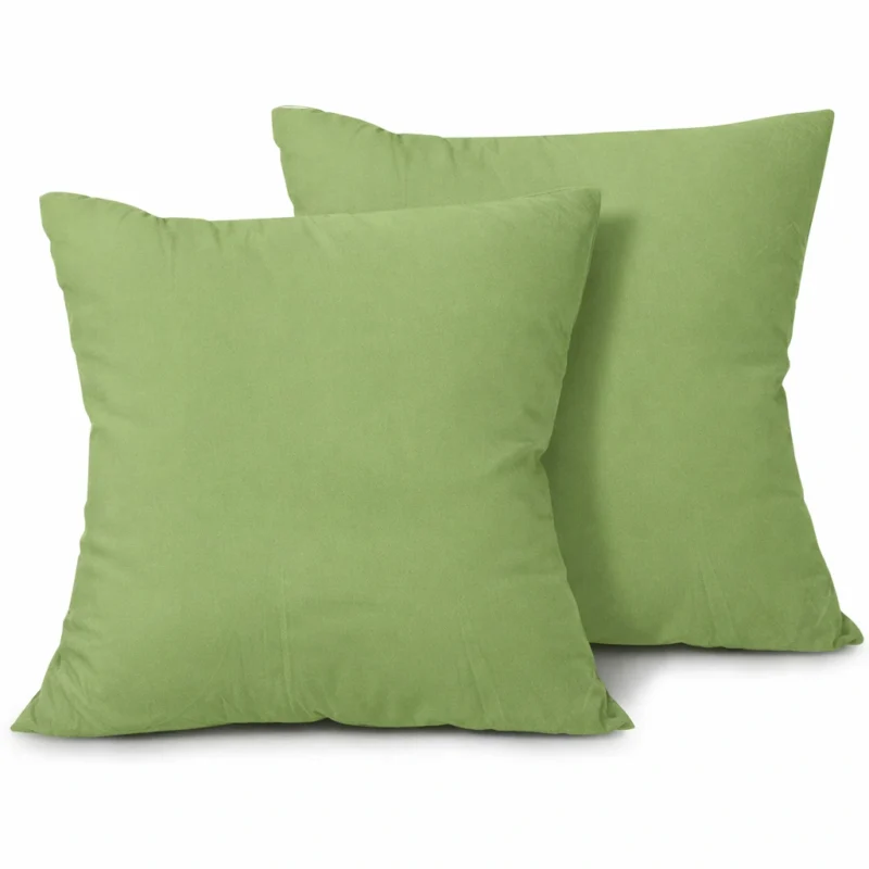 sofrito cushion cover microfiber olive green