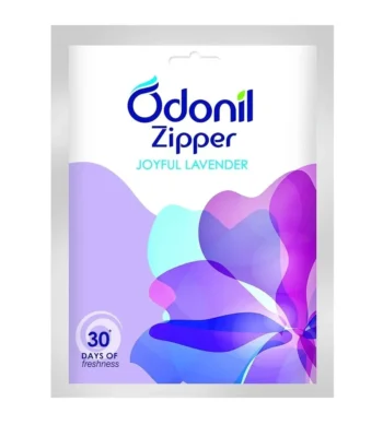Odonil Bathroom Air Freshener Zipper | Instant Fragrance | Germ Protection |