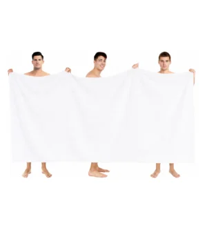 Sofrito Jumbo Bath Sheet White