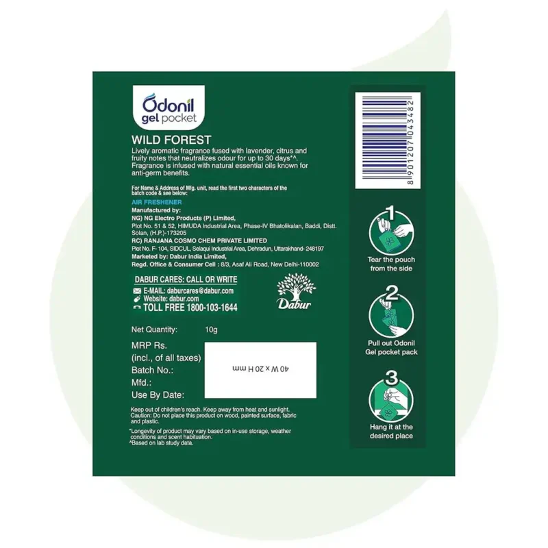 odonil gel pocket Wild Forest