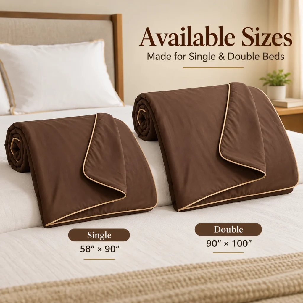 Sofrito Dohar / Summer Blanket Microfiber 300 TC Plain Ultrasoft | Golden Piping for Hotels & Bulk Use Sofrito Dohar / Summer Blanket Microfiber 300 TC Plain Ultrasoft | Golden Piping Summer Blanket