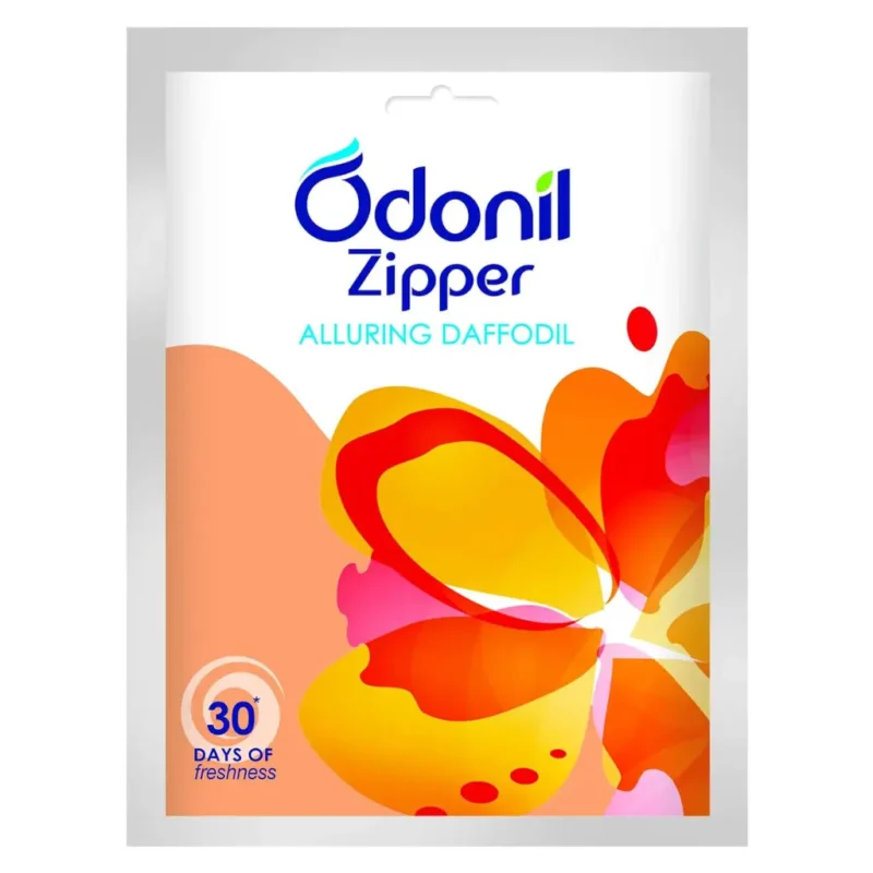 Odonil Bathroom Air Freshener Zipper Alluring Daffodil