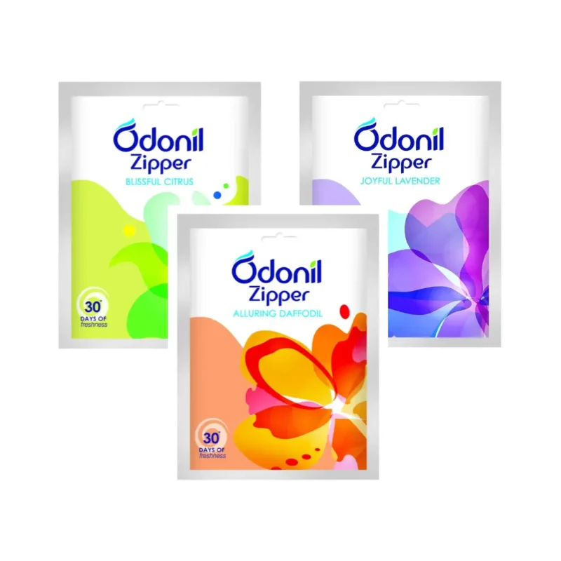 Odonil Bathroom Air Freshener Zipper