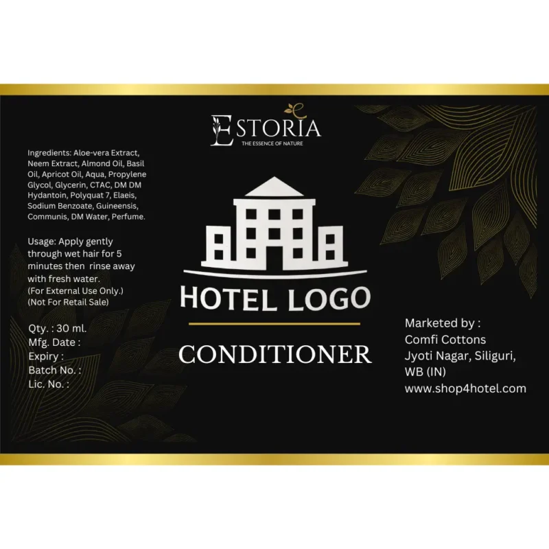 estoria conditioner 30ml branding