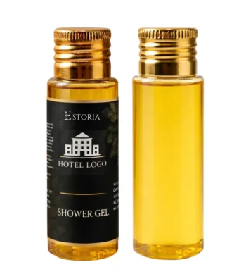 estoria shower gel 30ml branding