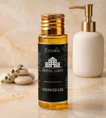estoria shower gel 30ml branding