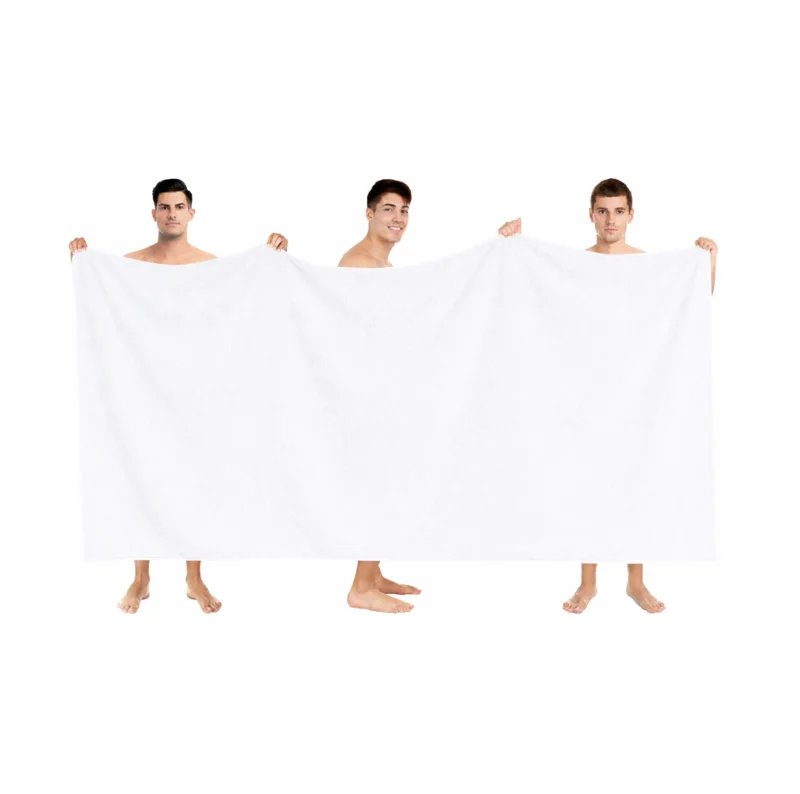 Sofrito Jumbo Bath Sheet White