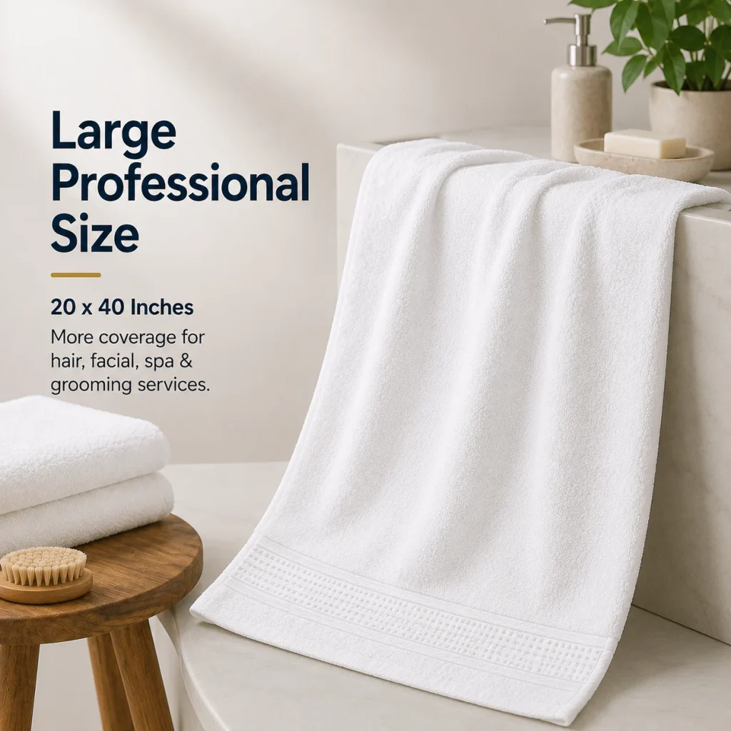 Sofrito 100% Cotton Head Towel | For Salon & Spa | Head Towel