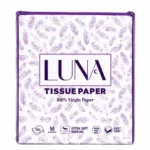 Luna Tissue Paper | Tough, Super Absorbent | 100% Virgin Multipurpose Tissue Napkins