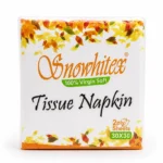 Snow White Paper Napkins | Highly Absorbent Multipurpose Tissue Napkins