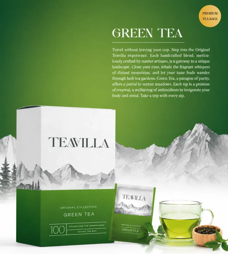 Green Tea Sachets
