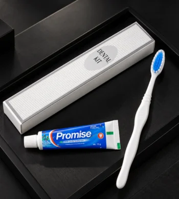 Hotel Dental Kit – Dabur Promise Toothpaste and Toothbrush - Elite Boxed Edition