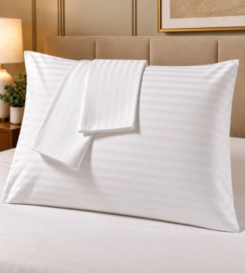 Sofrito 100% Cotton Pillow Cover – Striped 17″ × 27″ | Surplus Stock